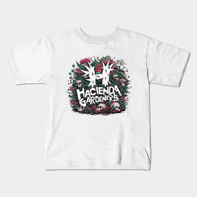 Hacienda Gardeners H Kids T-Shirt by Hacienda Gardeners